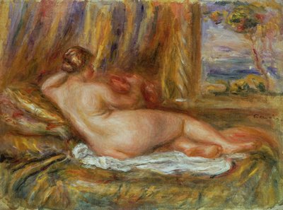 Reclining Nude by Pierre Auguste Renoir